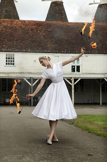Firey fun with Rosy!