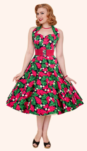 1950s Halterneck Dress