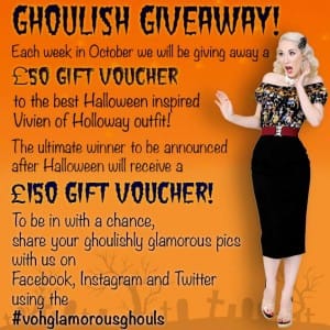 Vivien of Holloway's Ghoulish Giveaway