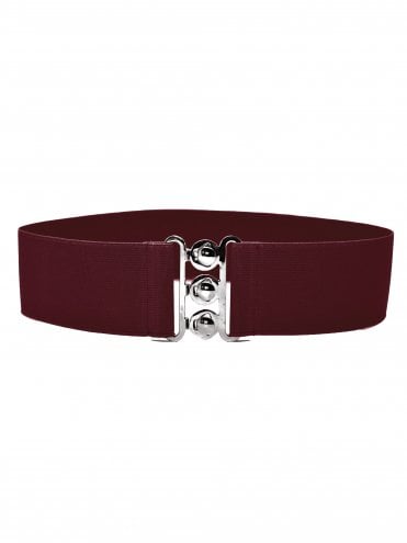 2" Belt Burgundy