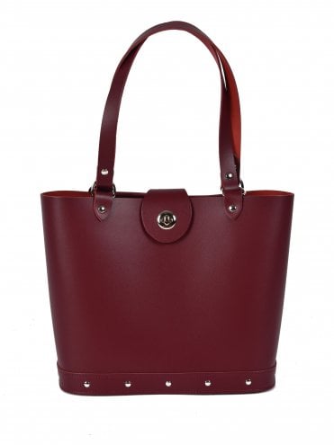 Arizona Burgundy Leather Handbag