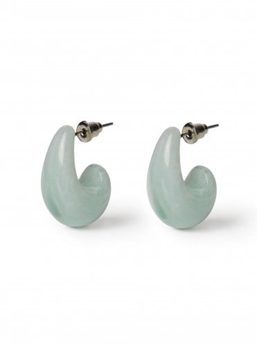 Baby Blue Droplet Earrings