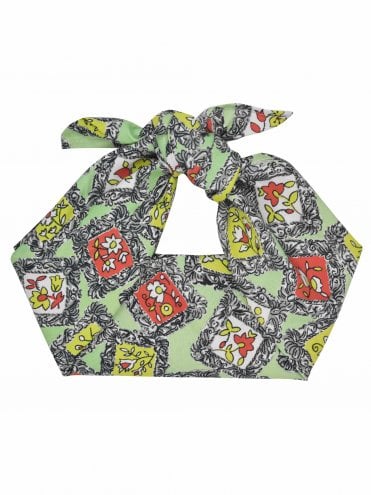 Bandana Portrait Green