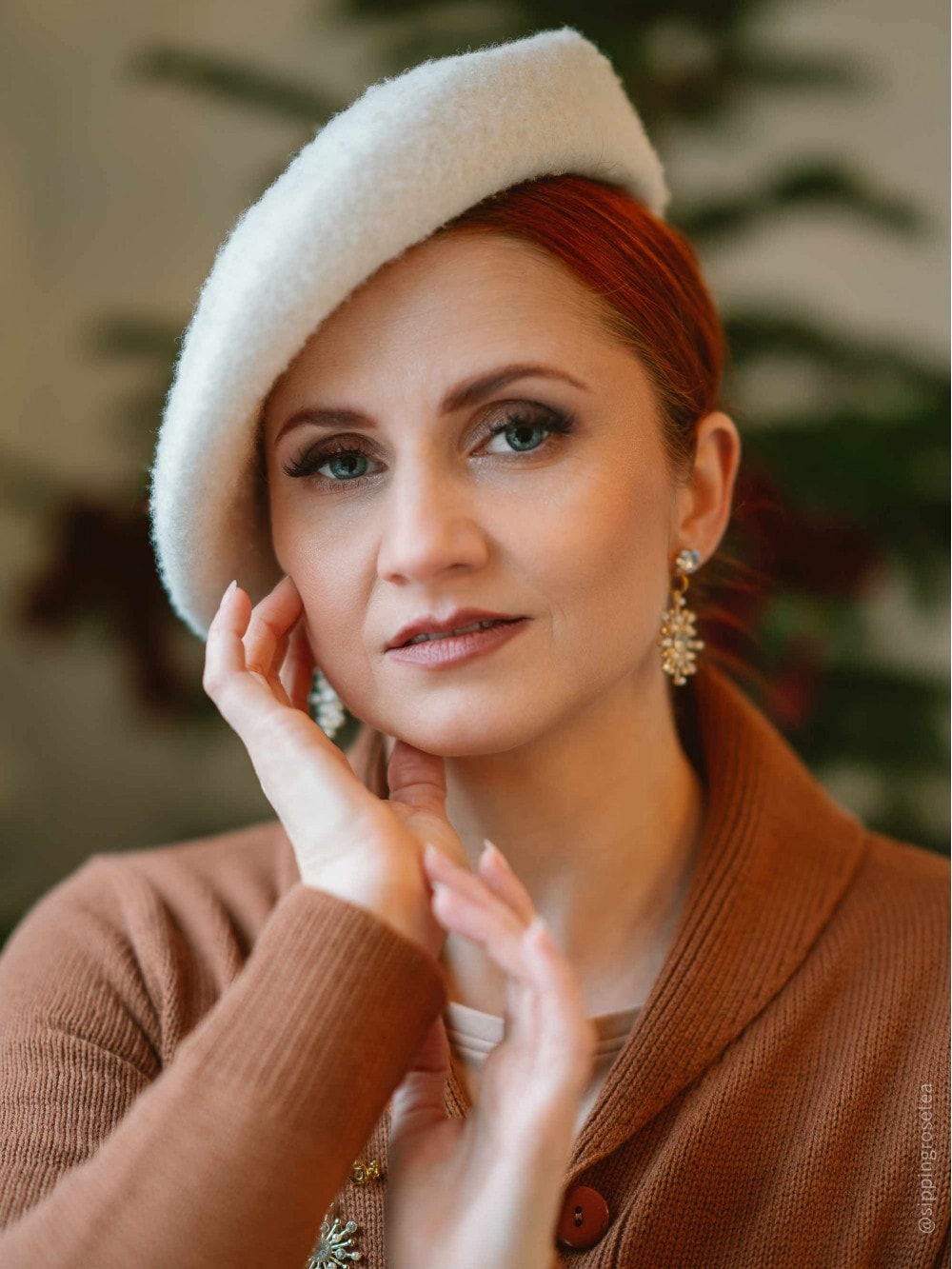 Beret Creamy Ivory from Vivien of Holloway display picture 1