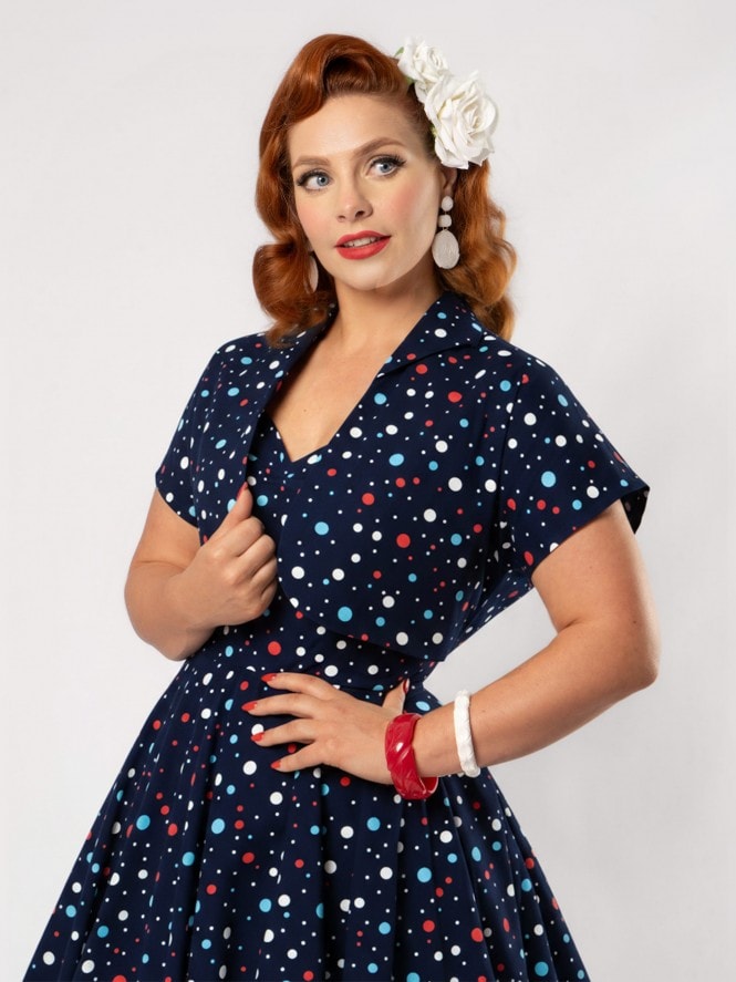 Bolero Multi Spot Navy