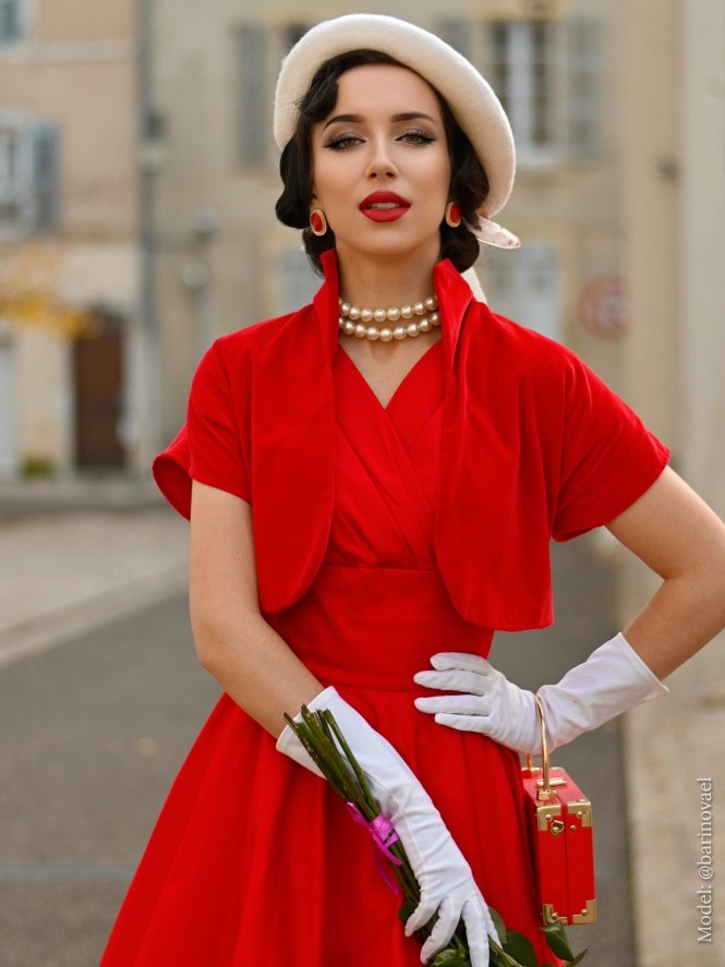Bolero Red Velvet