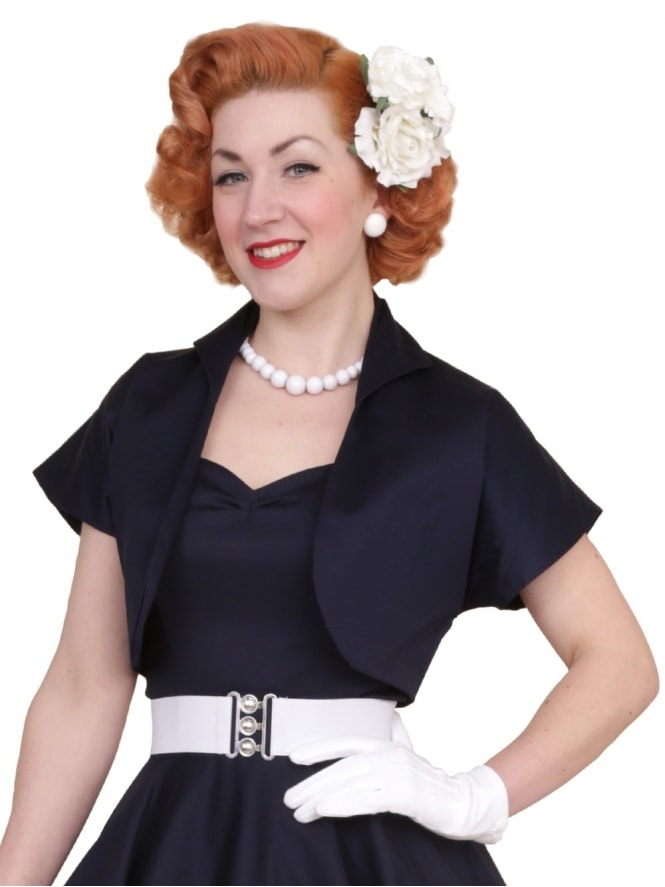Bolero Sateen Navy