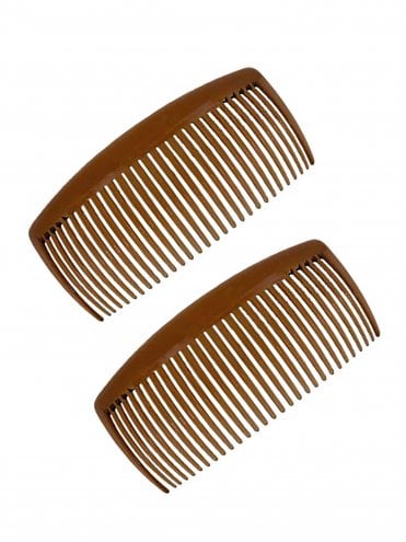 Brown Large Hair Combs