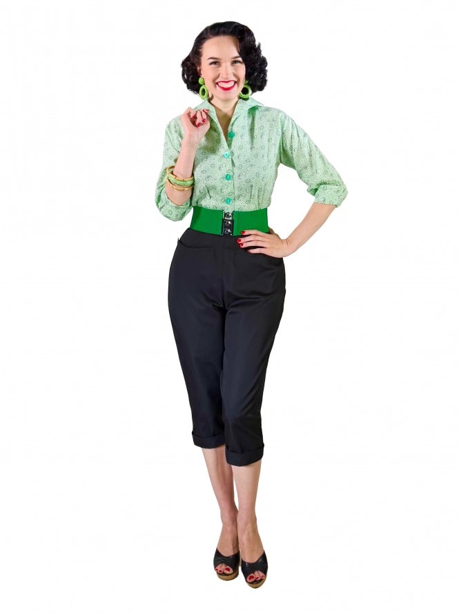 Capri Pants Black