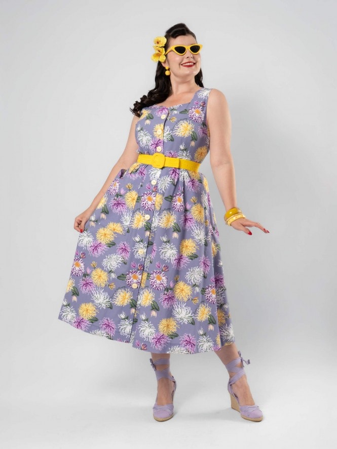 Chrysanthemum Lilac Betty Sundress