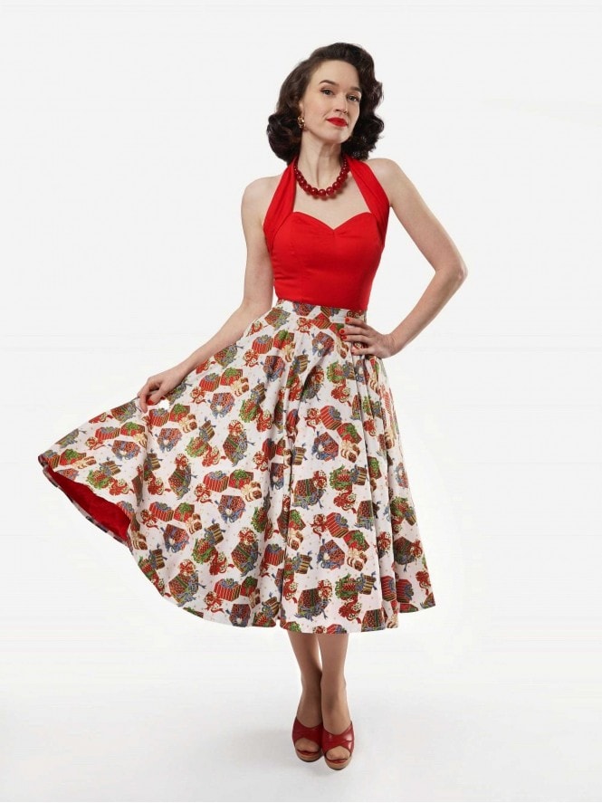 Circle Skirt Christmas Presents