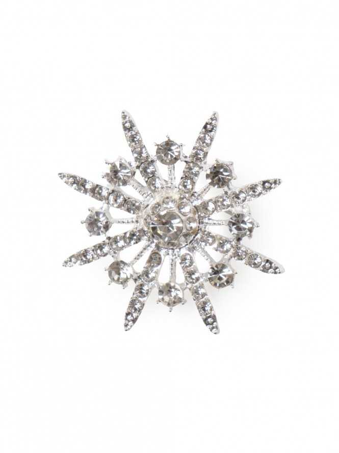 Dainty Snowflake Brooch