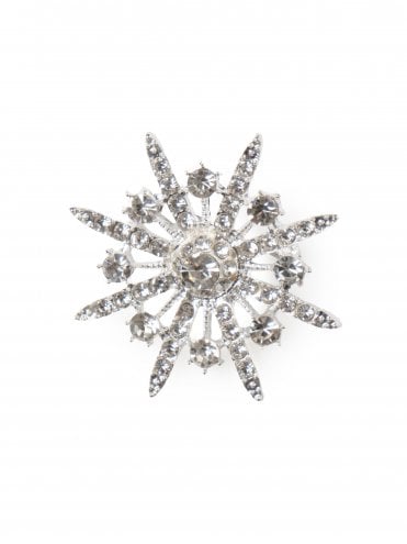 Dainty Snowflake Brooch