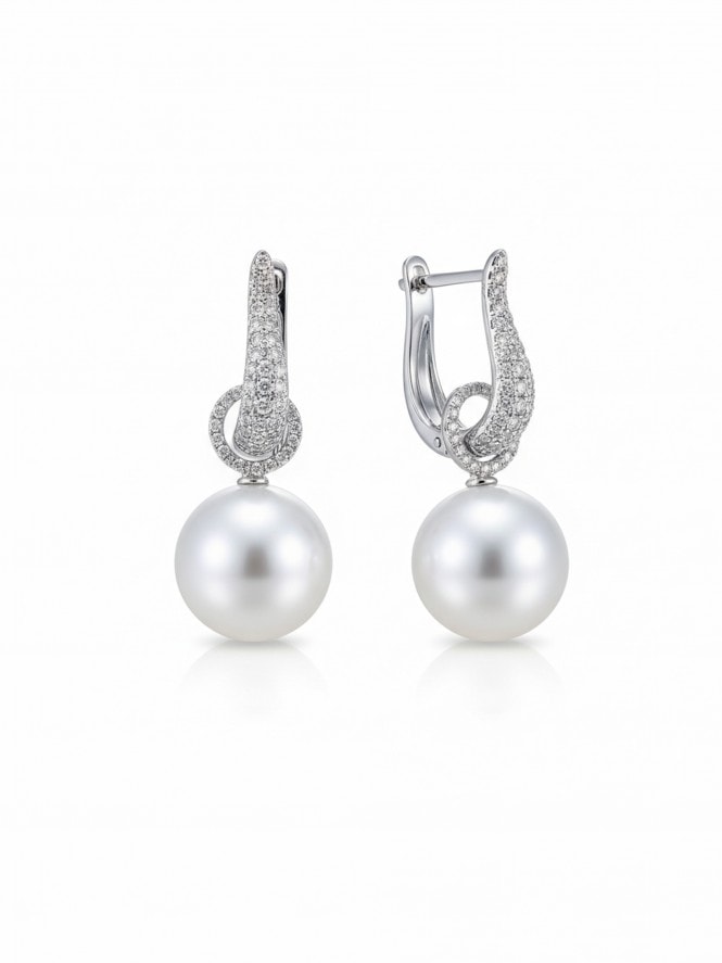 Dewdrop Pearl Earrings