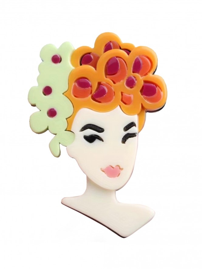 Floral Muse Brooch