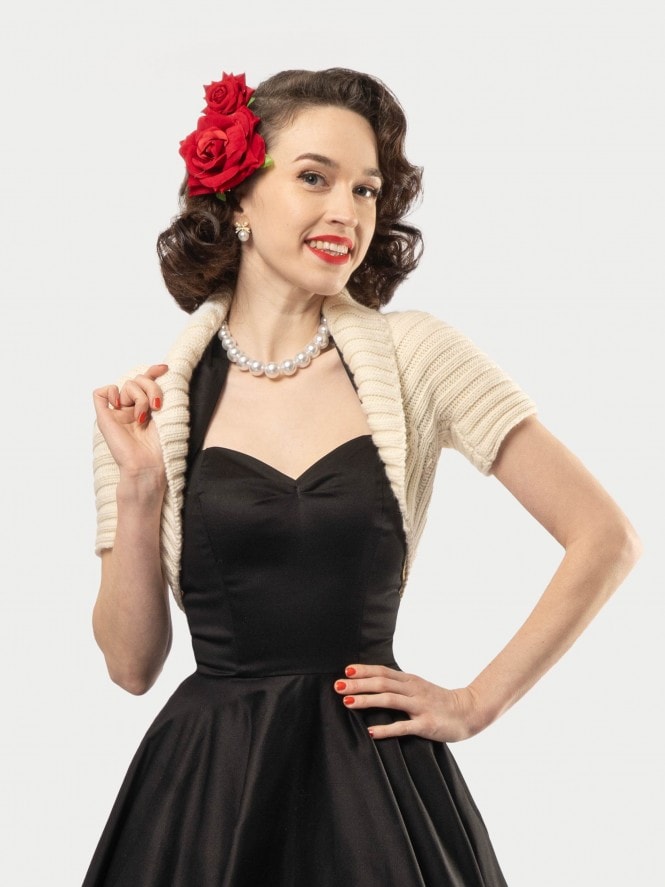 Glamour Shrug Natural