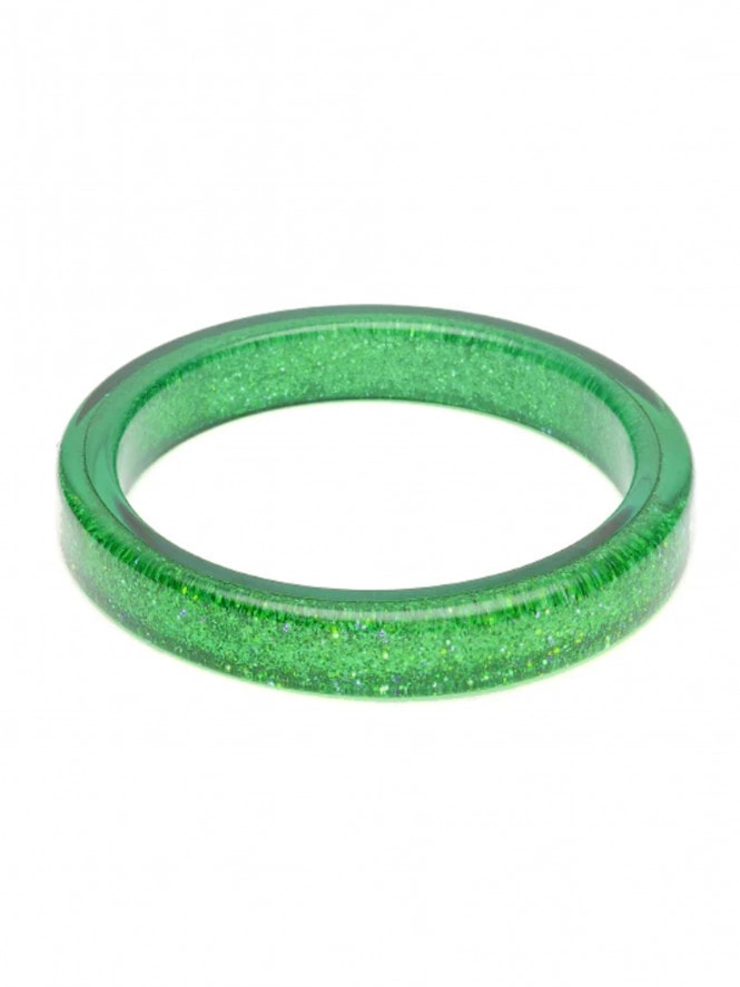 Glitter Bangle Green