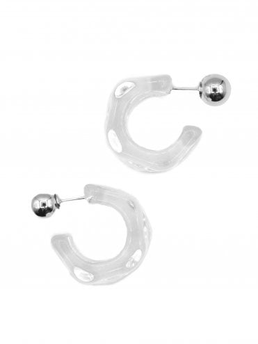 Ice Hoops Earrings