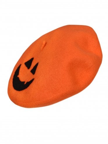 Jack'O'Lantern Beret Orange