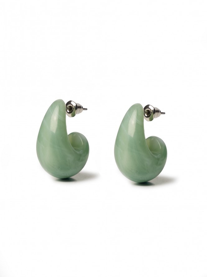 Jade Droplet Earrings
