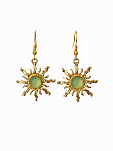 Jade Morning Earrings