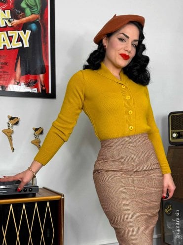 Jenny Cardigan Mustard