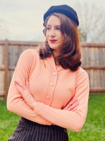 Jenny Cardigan Peach