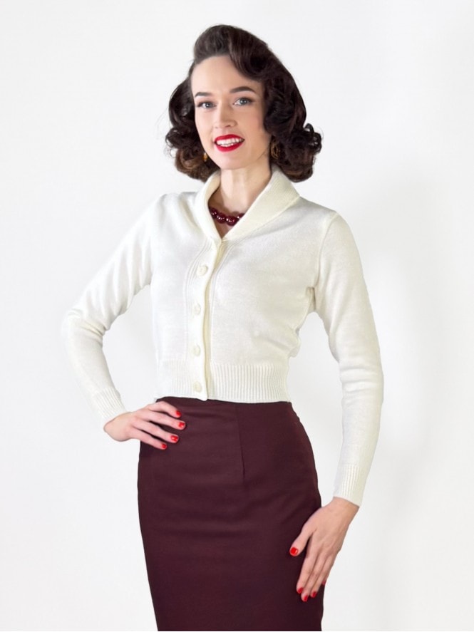 Jenny Cardigan White