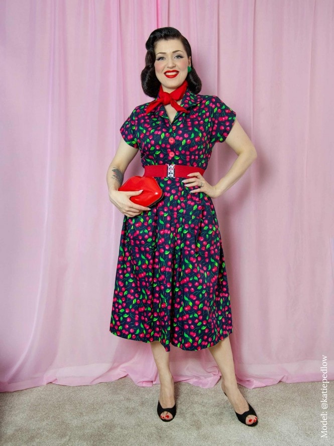 Kitty Cherry Navy