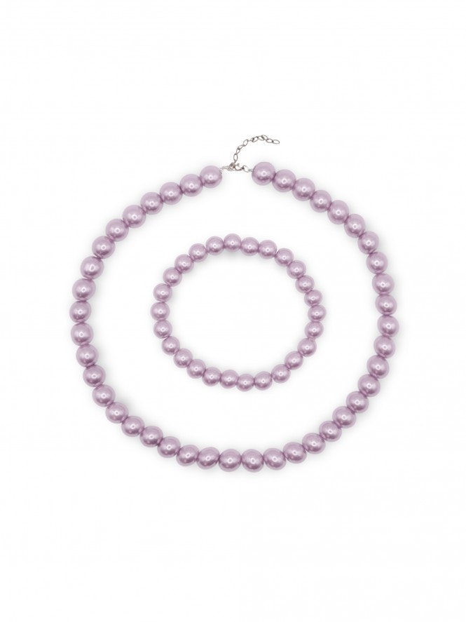 Lilac Pearls Set
