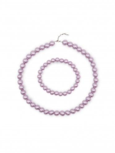 Lilac Pearls Set