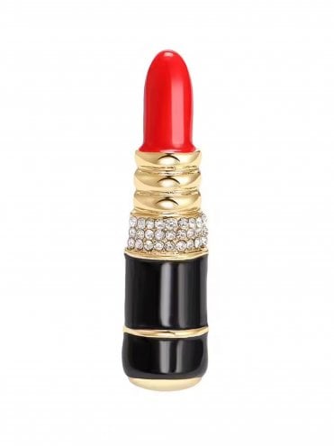 Lipstick Brooch