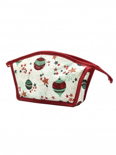 Make Up Bag Bauble Cream
