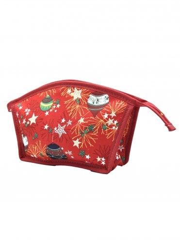 Make Up Bag Bauble Red
