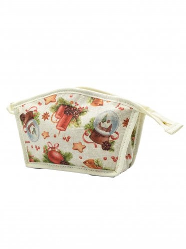 Make Up Bag Christmas Bells