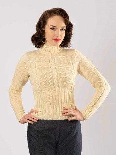50s-1950s-1940s-40s-Vivien-of-Holloway-Best-Vintage-Style-Reproduction-Rockabilly-Pinup-Pinupgirl-vintage-vintagestyle-Rocker-Jive-marilyn-monroe-jumper-ivory