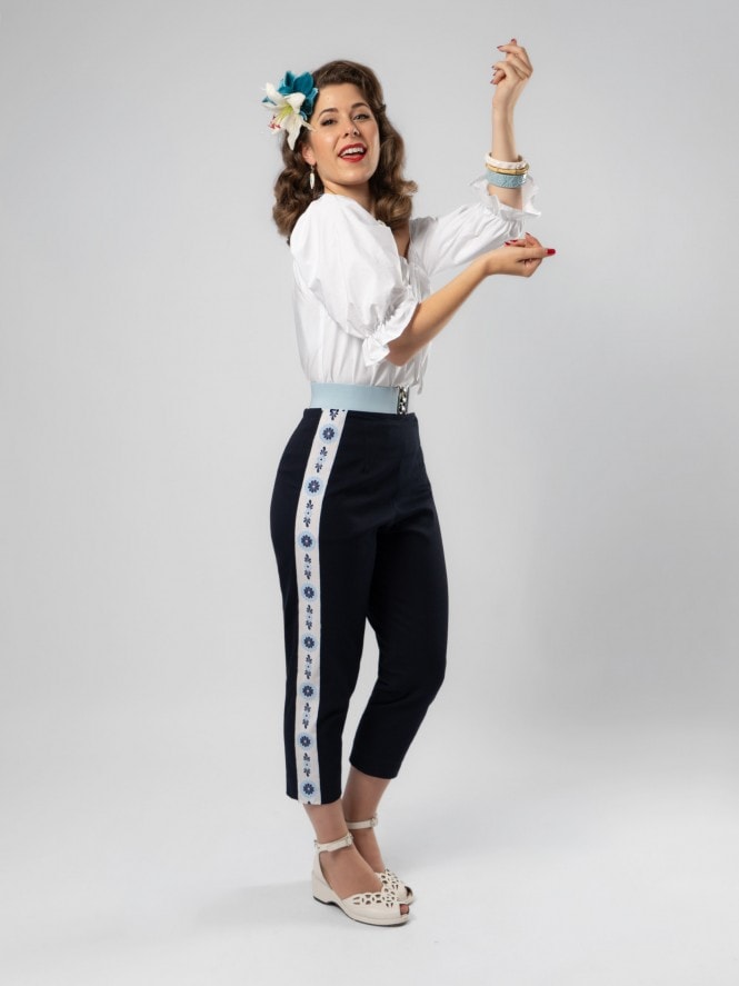 Matador Pants Daisy Navy