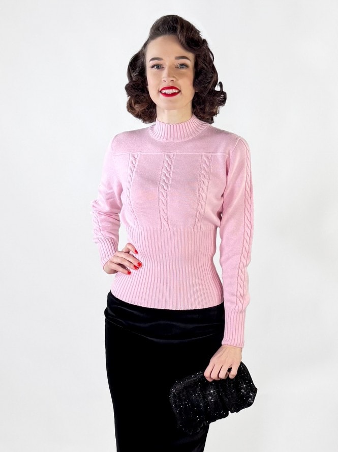 Mini Marilyn Sweater Baby Pink
