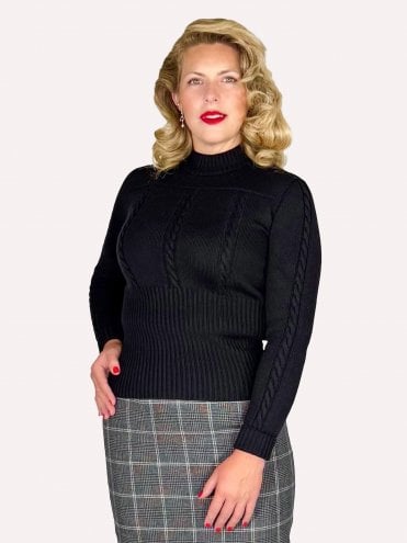 Mini Marilyn Sweater Black