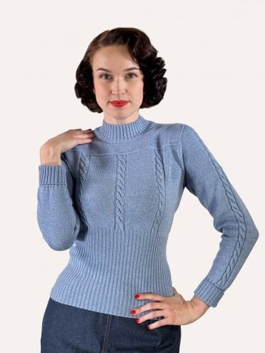 Mini Marilyn Sweater Blue