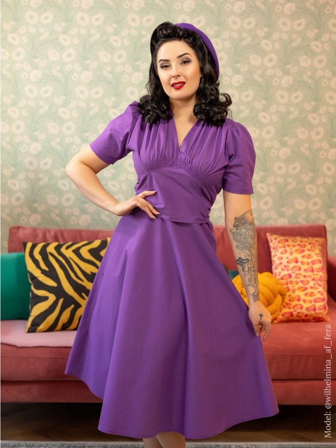 Nazare Dress Purple