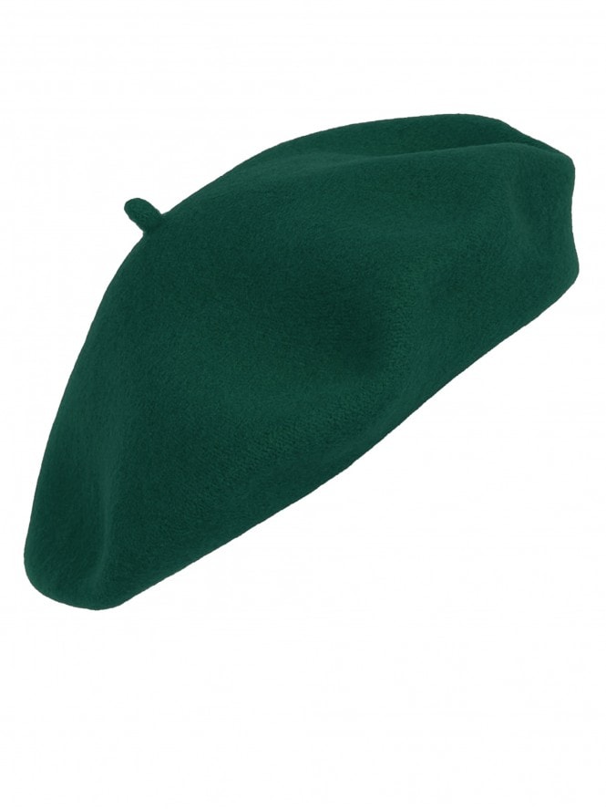 New! Beret Forest Green