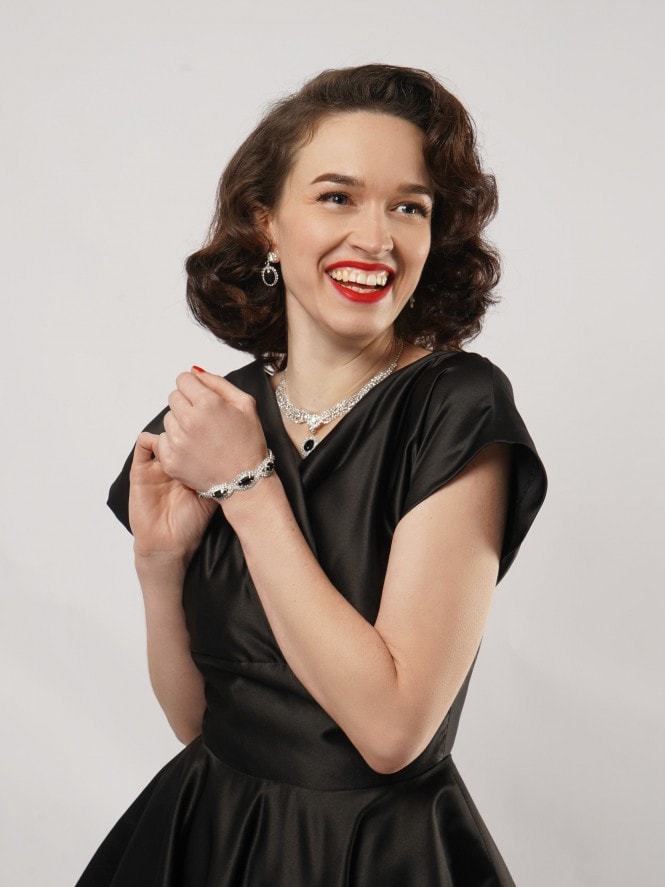 Noir Luxe Jewellery Set