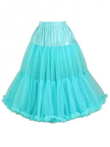 Repro-Petticoat-Sky-Blue-Rockabilly-Swing-Pinup