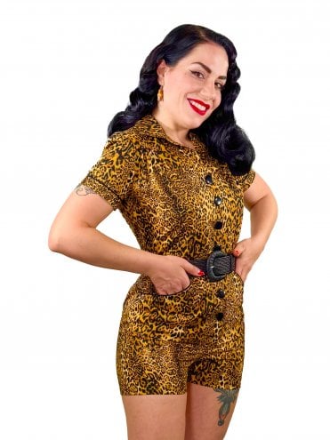 Playsuit Leopard