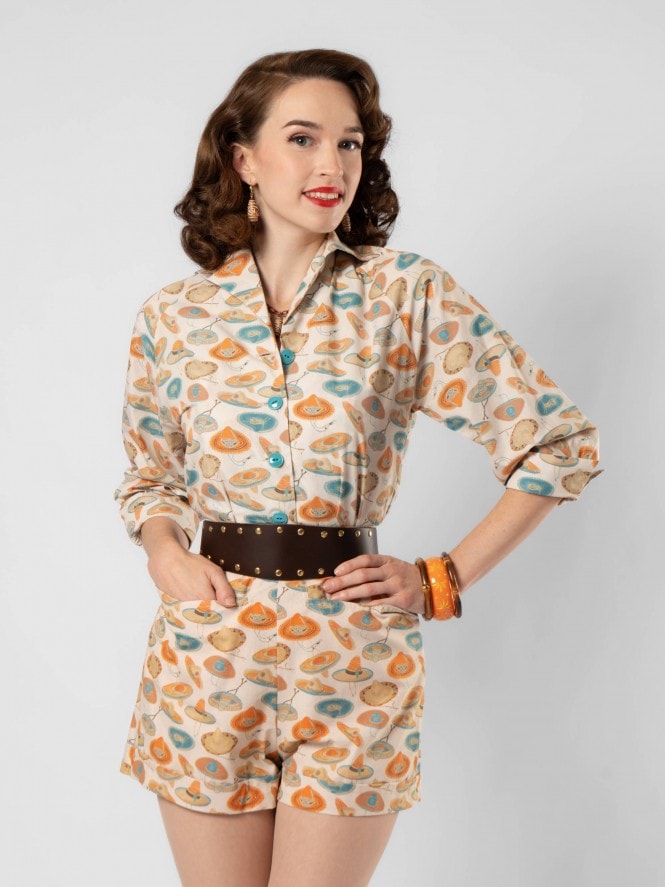 Raglan Blouse Mini Sombrero from Vivien of Holloway