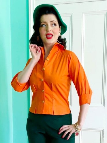 Raglan Blouse Pumpkin