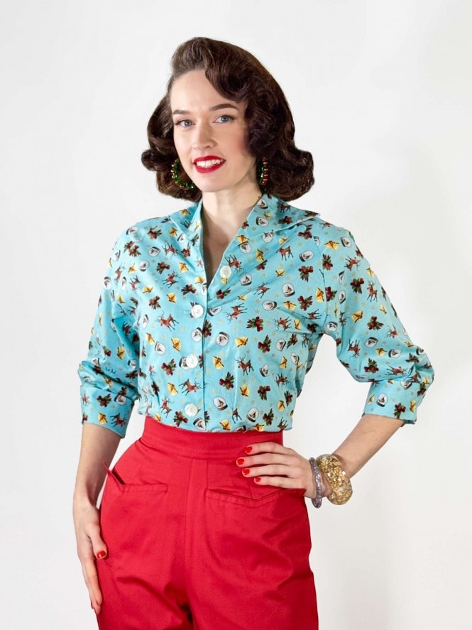 Raglan Blouse Snow Globes