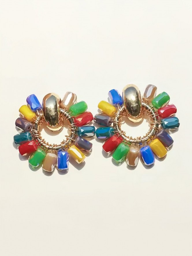 Rainbow Summer Earrings