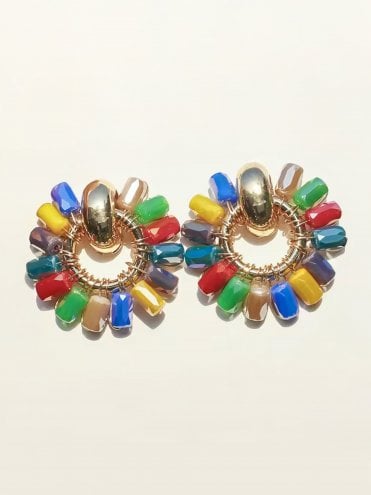 Rainbow Summer Earrings